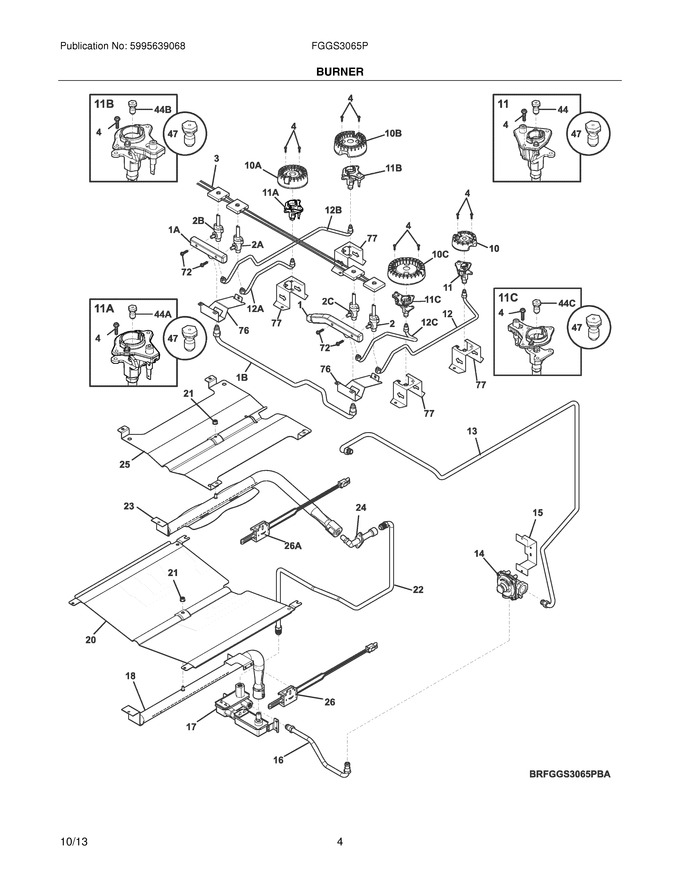 Diagram for FGGS3065PBA