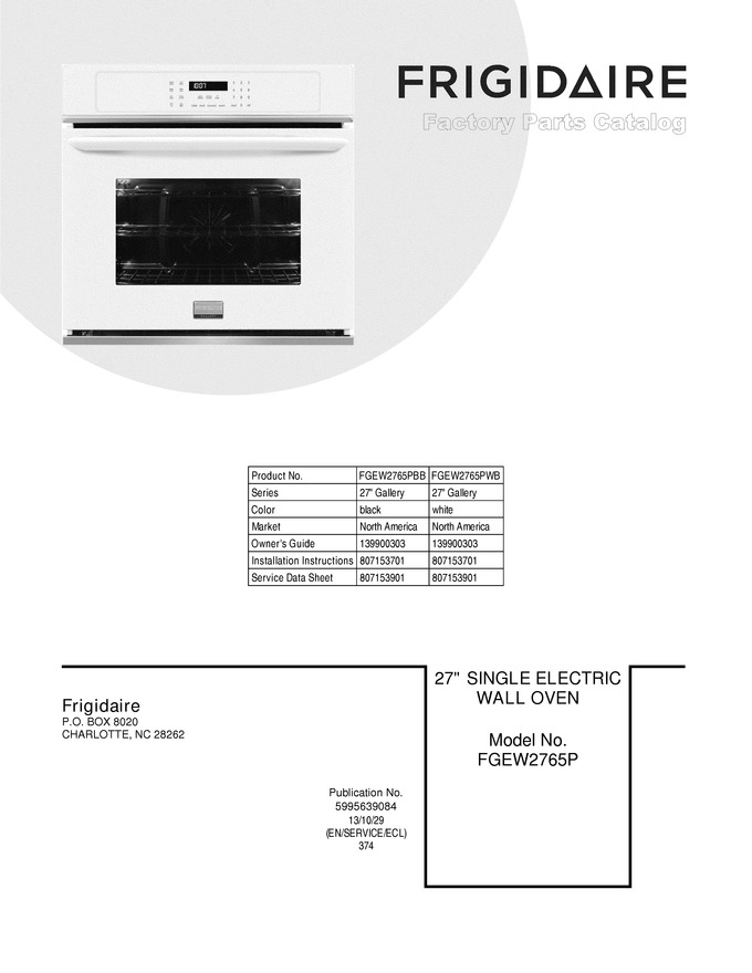 Diagram for FGEW2765PBB