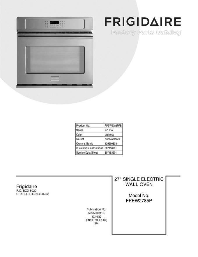 Diagram for FPEW2785PFB