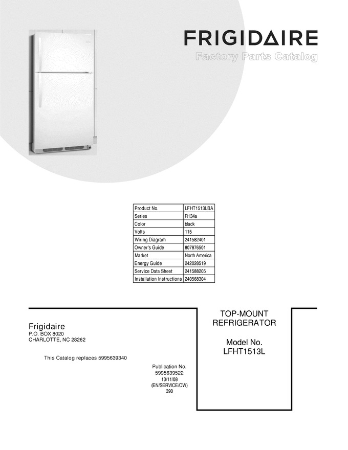 Diagram for LFHT1513LBA