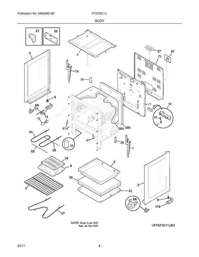 Diagram for FFEF3011LBD