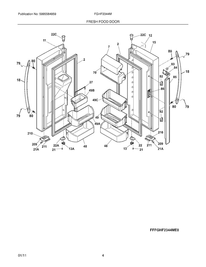 Diagram for FGHF2344ME0
