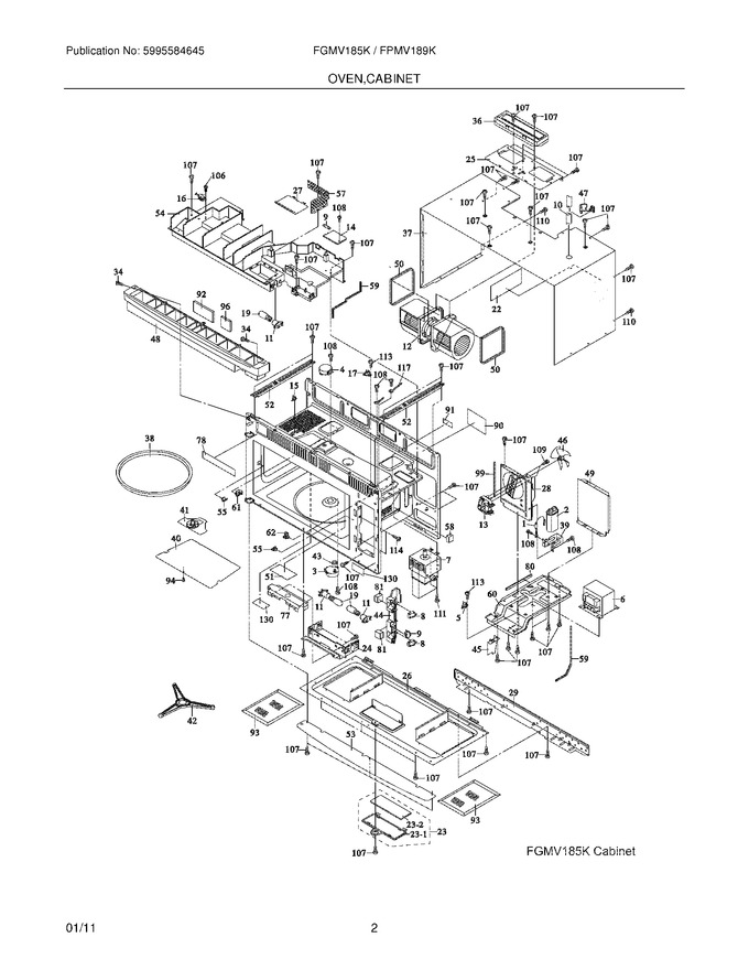 Diagram for FPMV189KFC