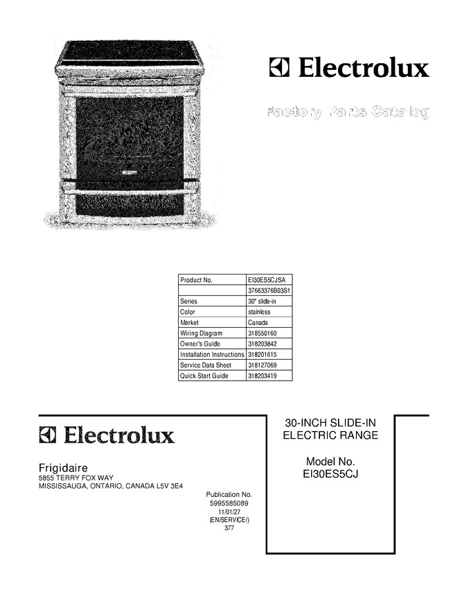 Diagram for EI30ES5CJSA