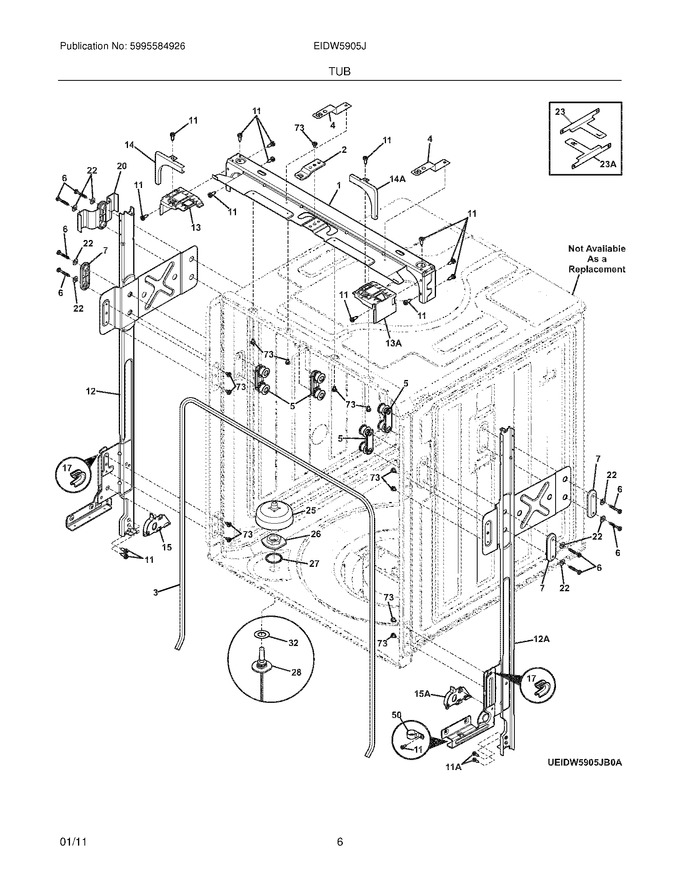 Diagram for EIDW5905JW0A