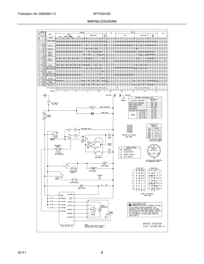 Diagram for WTF330HS2