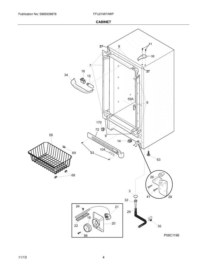 Diagram for FFU21M7HWP
