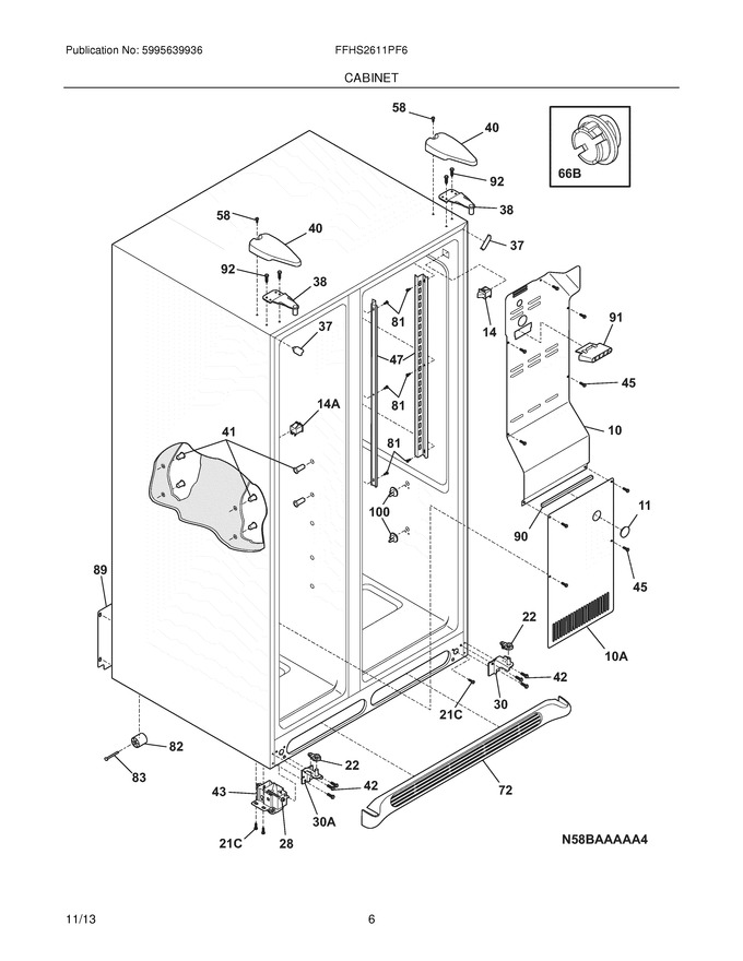 Diagram for FFHS2611PF6