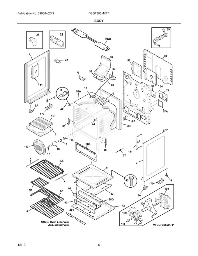Diagram for FGGF305MKFP
