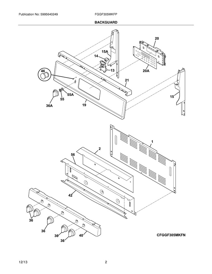 Diagram for FGGF305MKFP