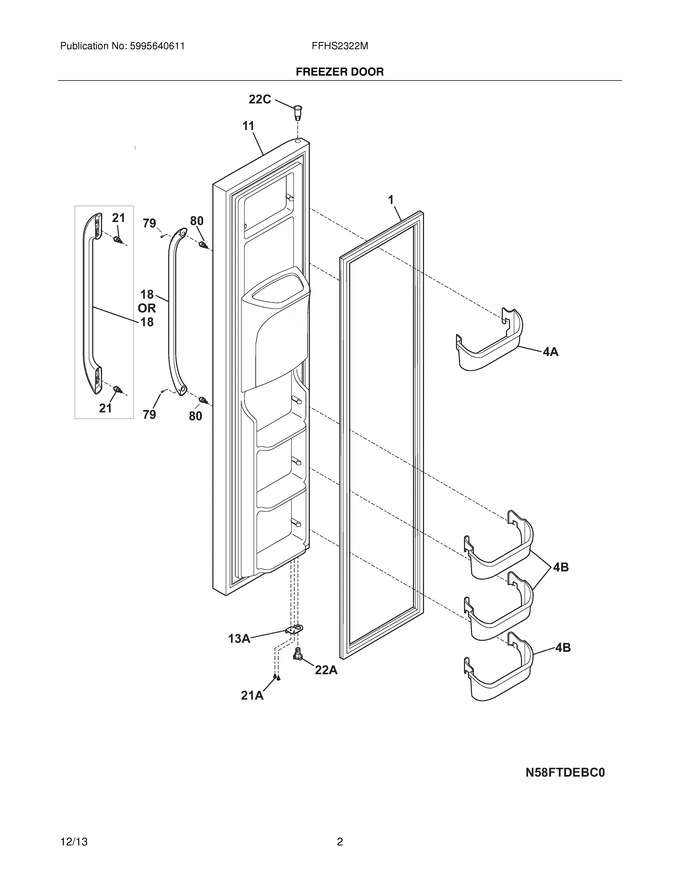 Diagram for FFHS2322MWC