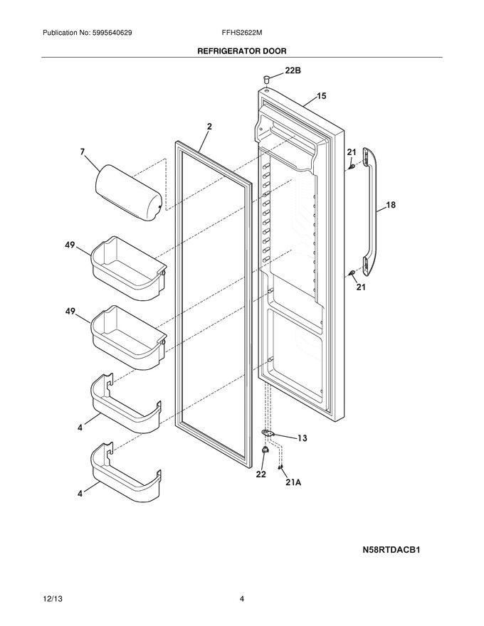 Diagram for FFHS2622MME