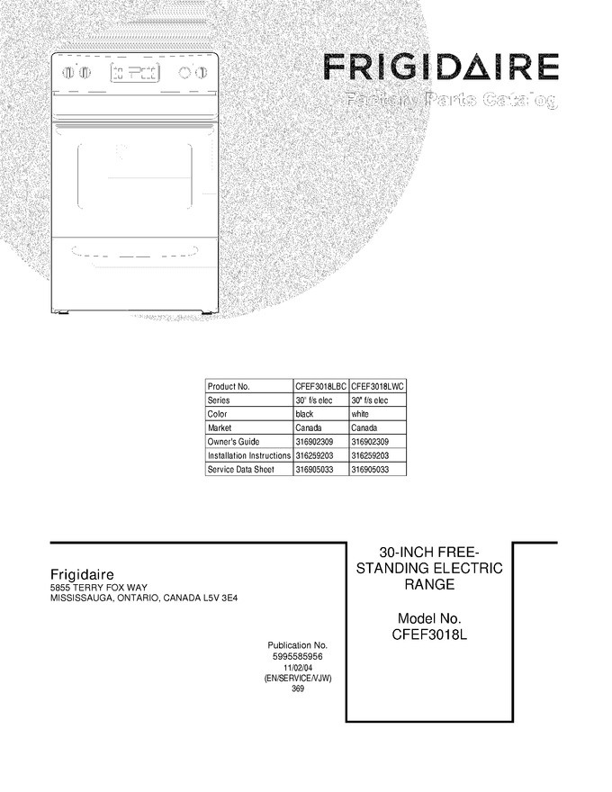 Diagram for CFEF3018LBC