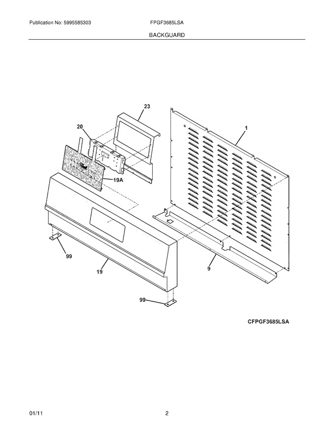 Diagram for FPGF3685LSA