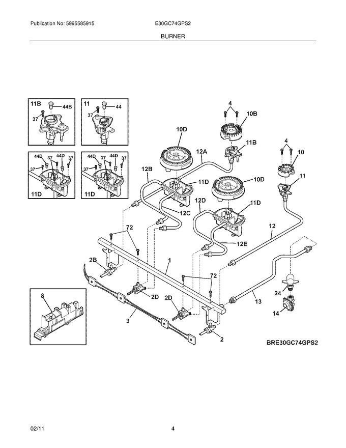 Diagram for E30GC74GPS2