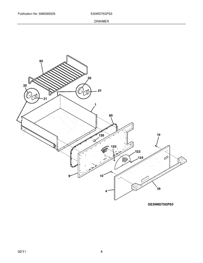 Diagram for E30WD75GPS3