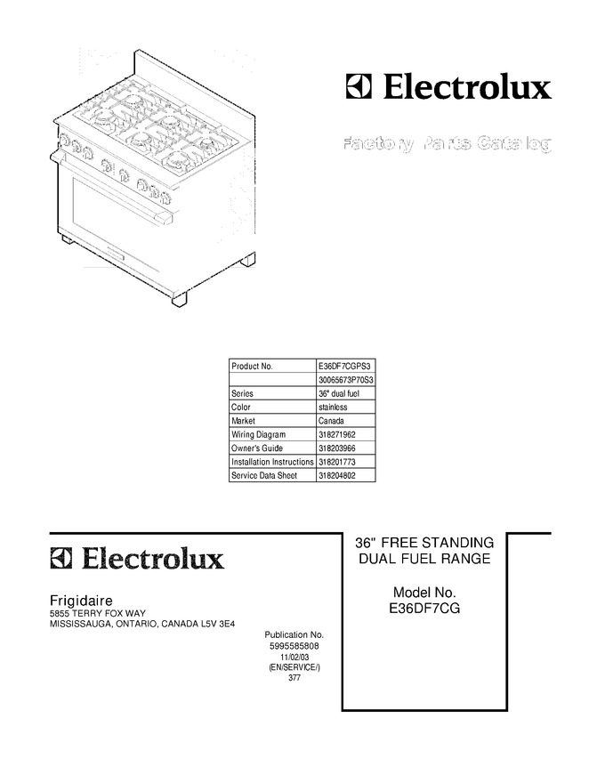 Diagram for E36DF7CGPS3
