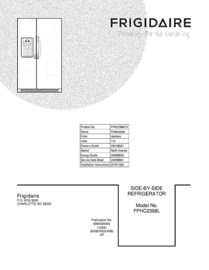 Diagram for FPHC2398LF2