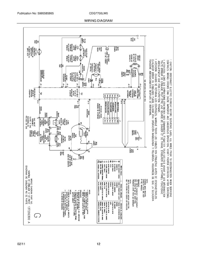 Diagram for CDG7700LW0
