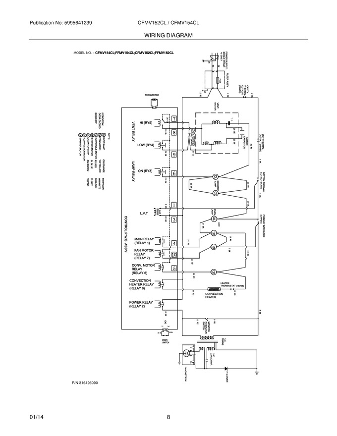 Diagram for CFMV154CLSA