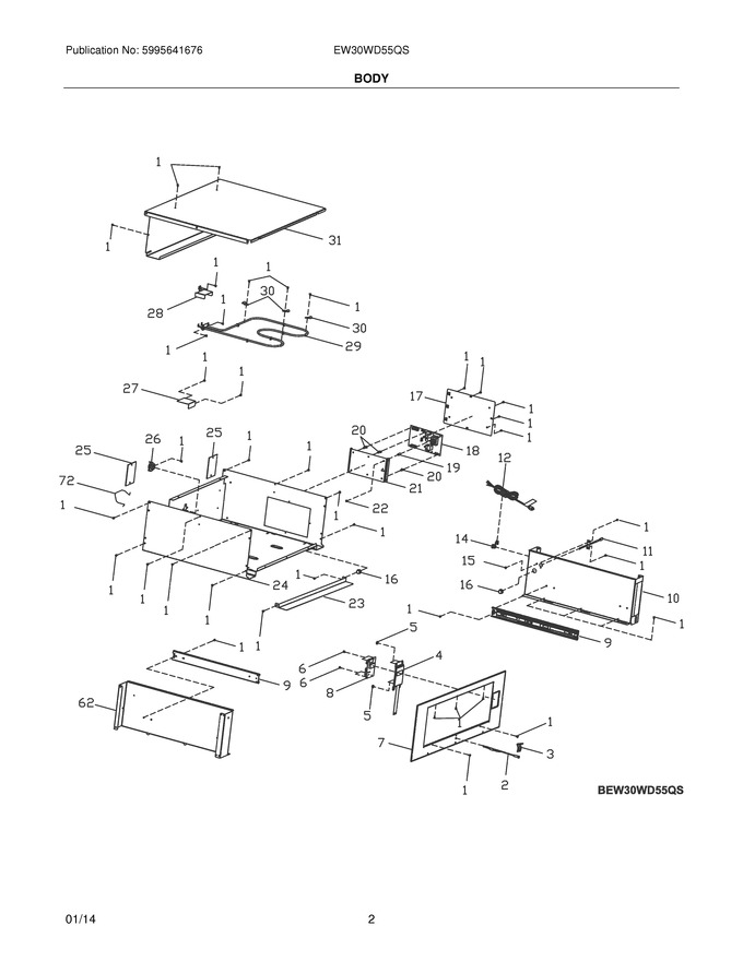 Diagram for EW30WD55QS