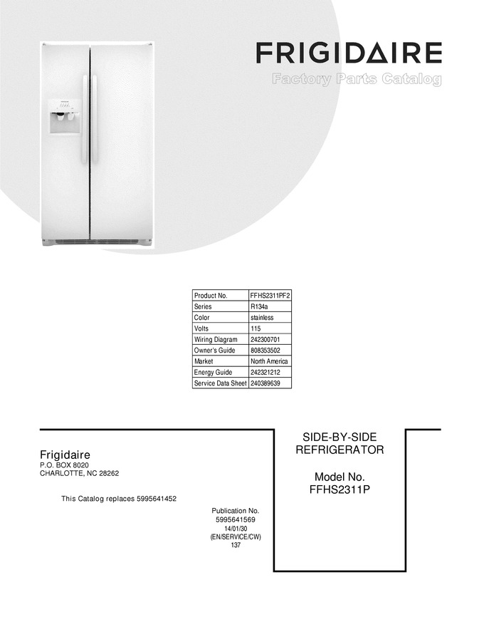 Diagram for FFHS2311PF2