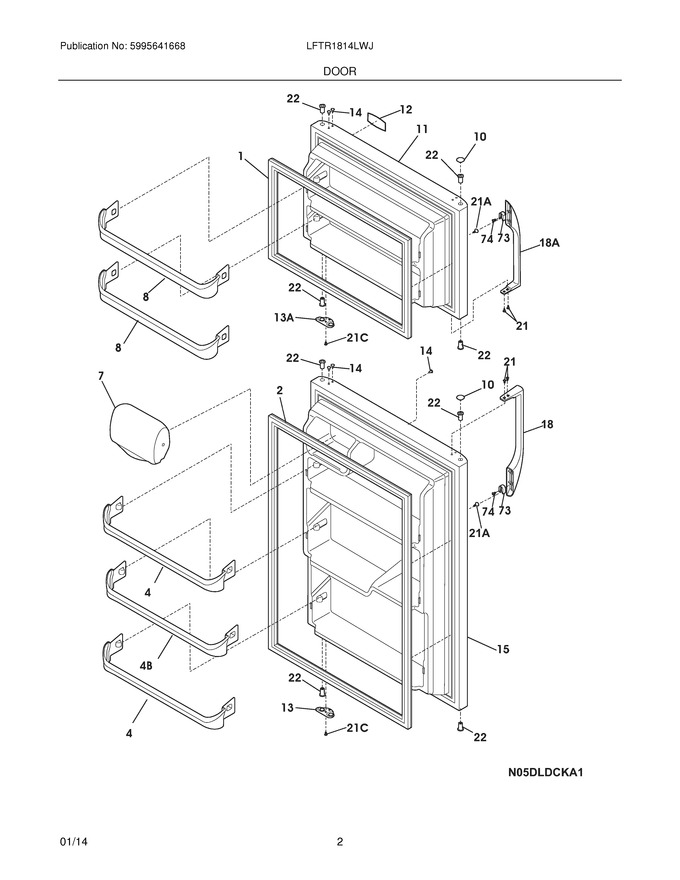 Diagram for LFTR1814LWJ