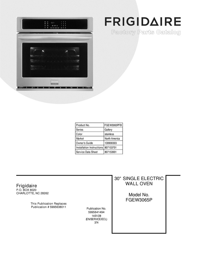 Diagram for FGEW3065PFB