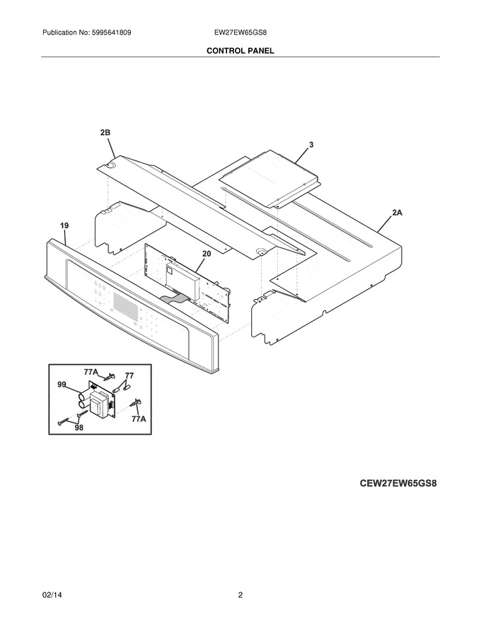 Diagram for EW27EW65GS8