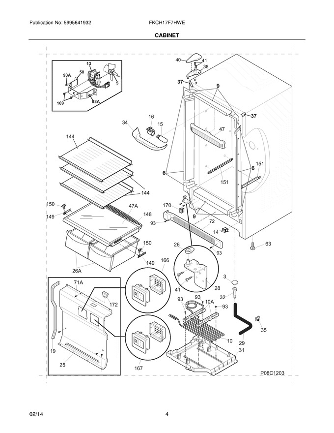 Diagram for FKCH17F7HWE