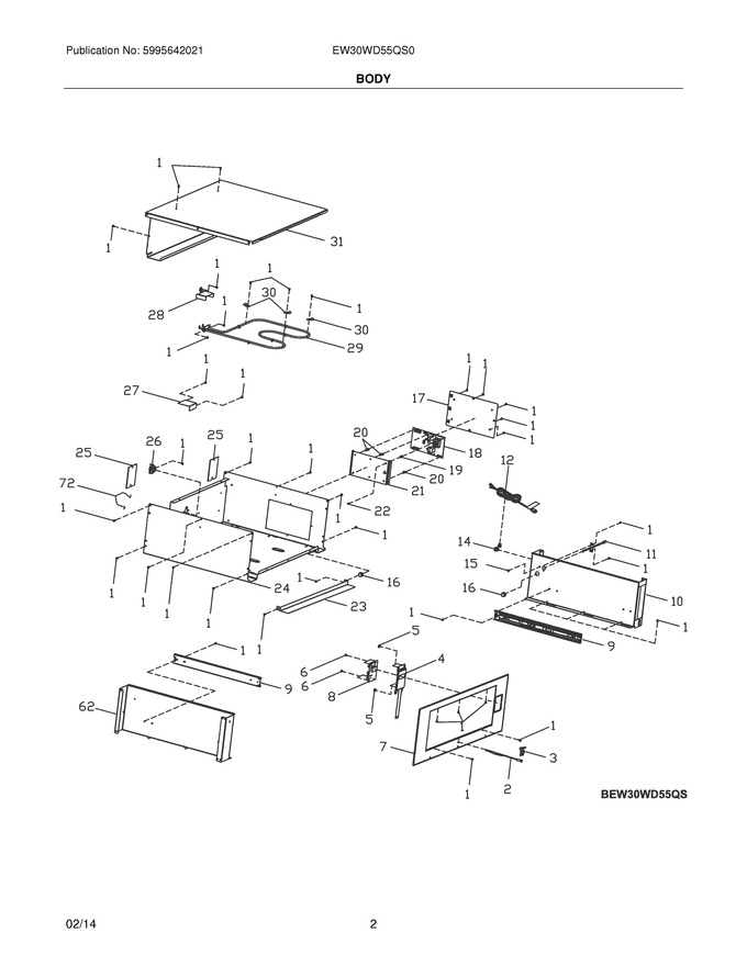 Diagram for EW30WD55QS0