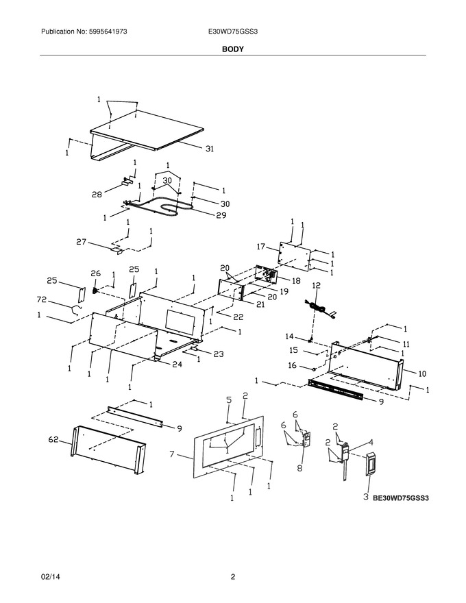 Diagram for E30WD75GSS3