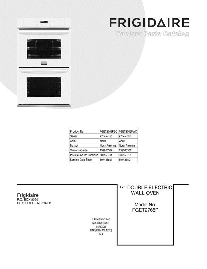 Diagram for FGET2765PWC
