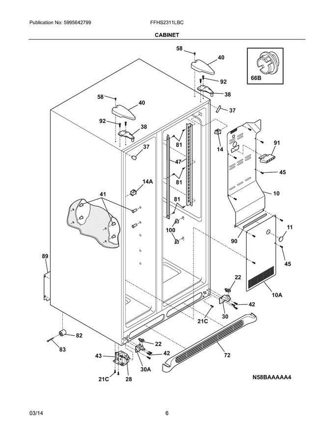 Diagram for FFHS2311LBC