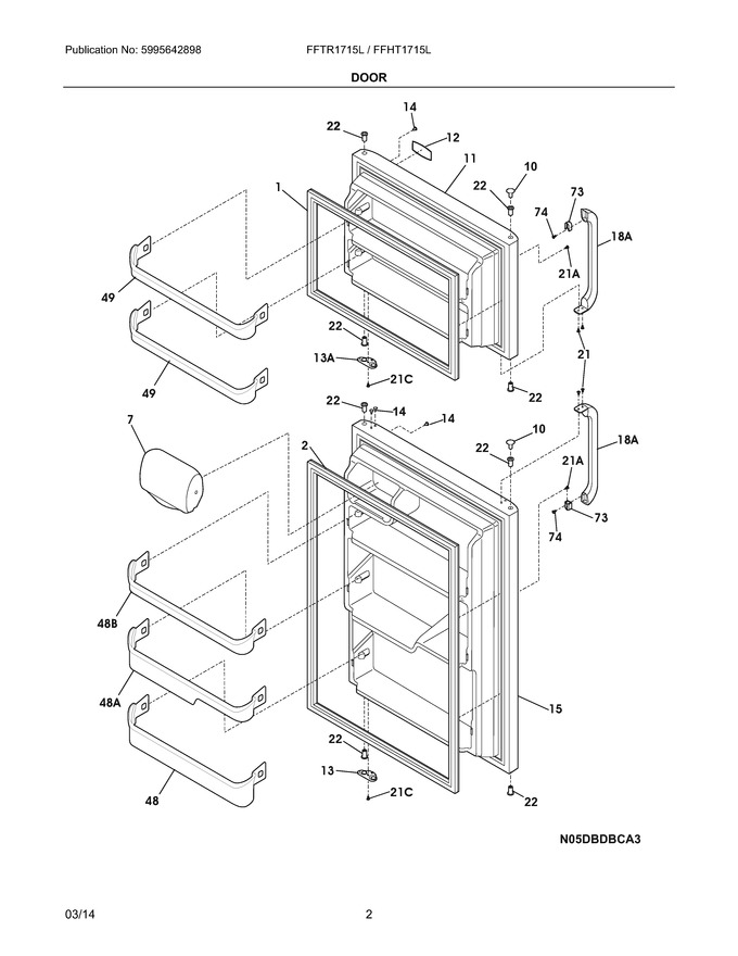 Diagram for FFHT1715LWD