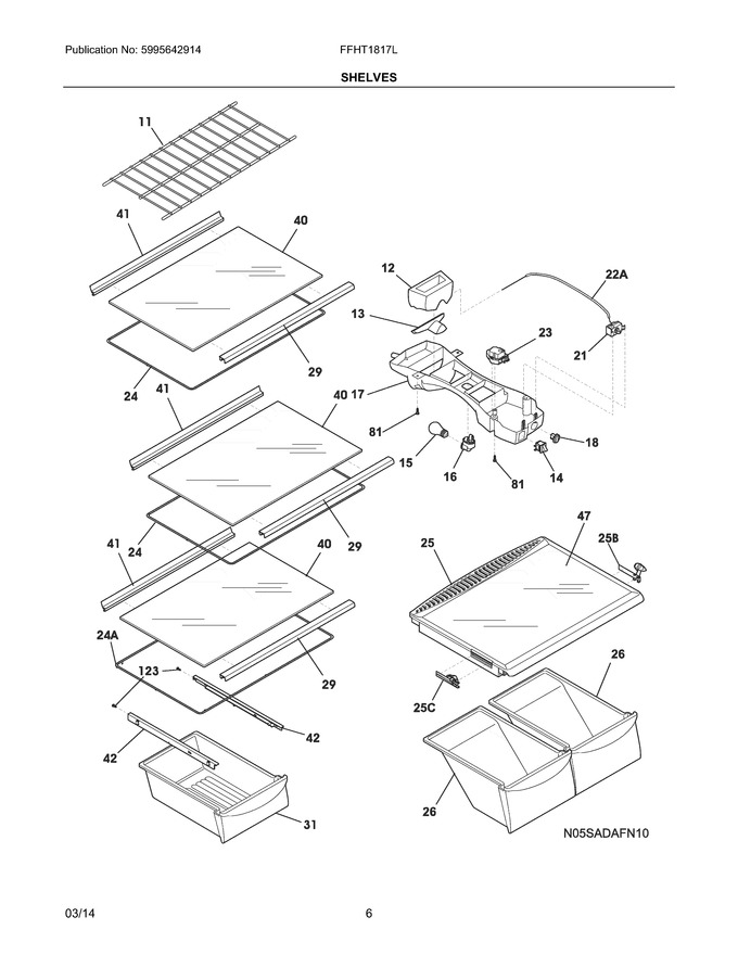 Diagram for FFHT1817LSA