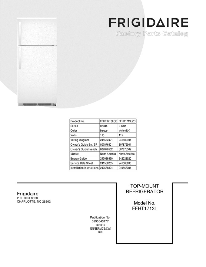 Diagram for FFHT1713LZD