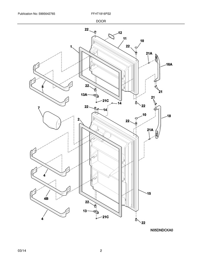 Diagram for FFHT1816PS2