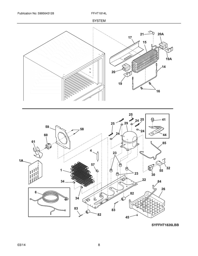 Diagram for FFHT1814LWA