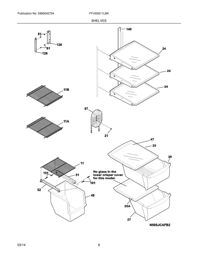 Diagram for FFHS2611LBK