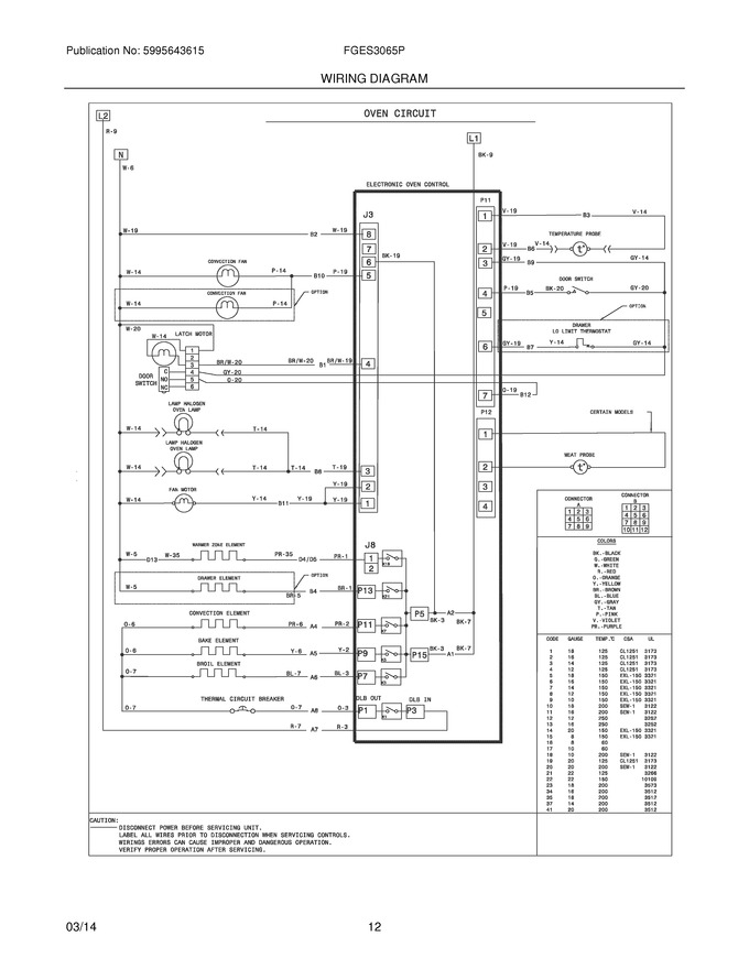Diagram for FGES3065PWB