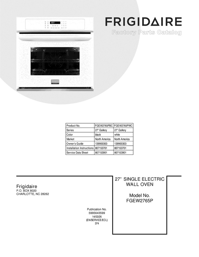 Diagram for FGEW2765PWC