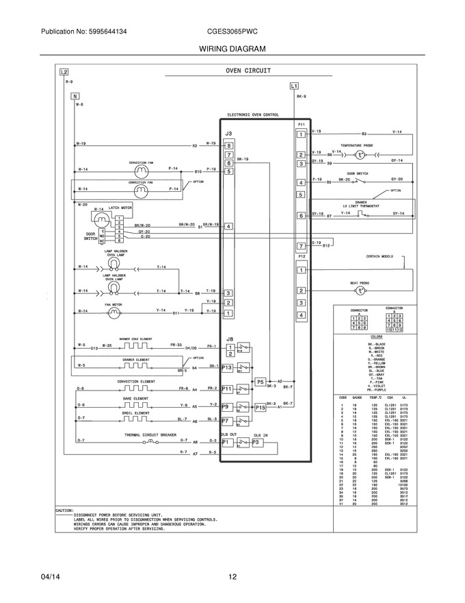 Diagram for CGES3065PWC
