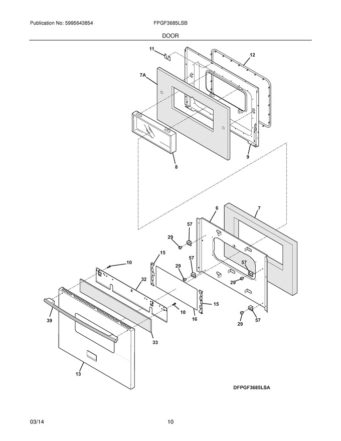 Diagram for FPGF3685LSB