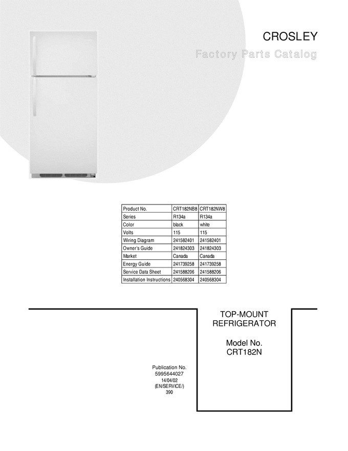 Diagram for CRT182NB8