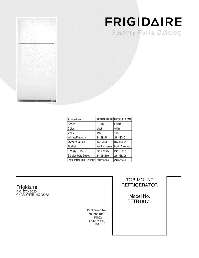 Diagram for FFTR1817LBF
