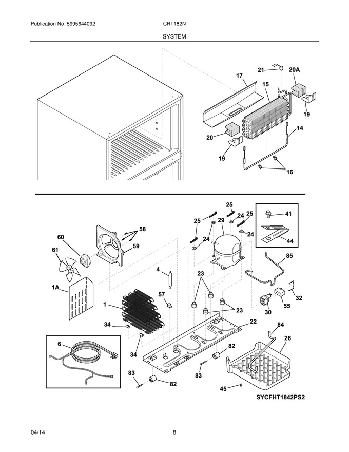 Diagram for CRT182HNW4