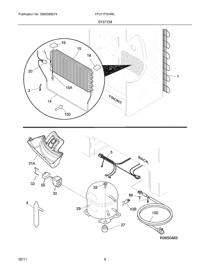 Diagram for FFU17F5HWL