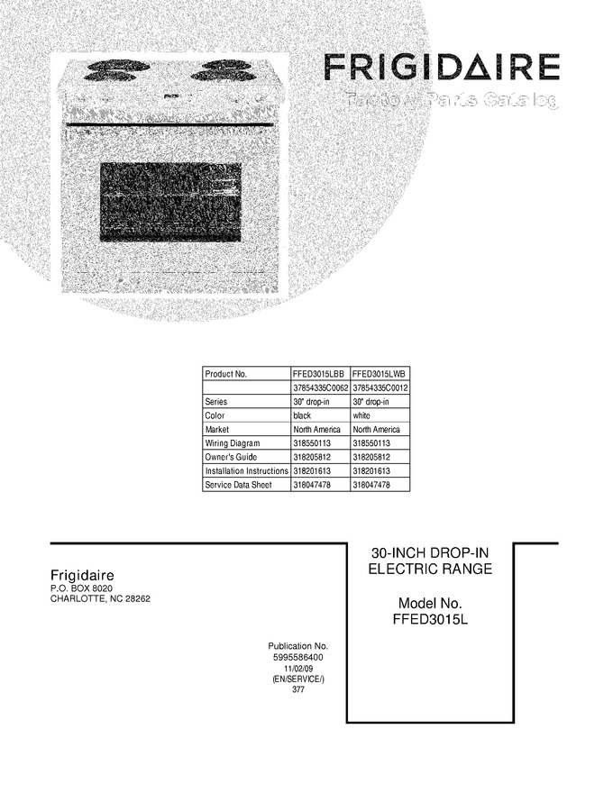 Diagram for FFED3015LWB