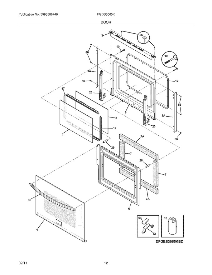 Diagram for FGDS3065KBE